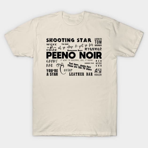 Peeno Noir T-Shirt by gusilu